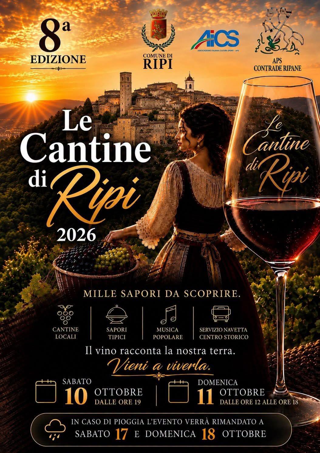 Locandina di Le Cantine di Ripi 2026