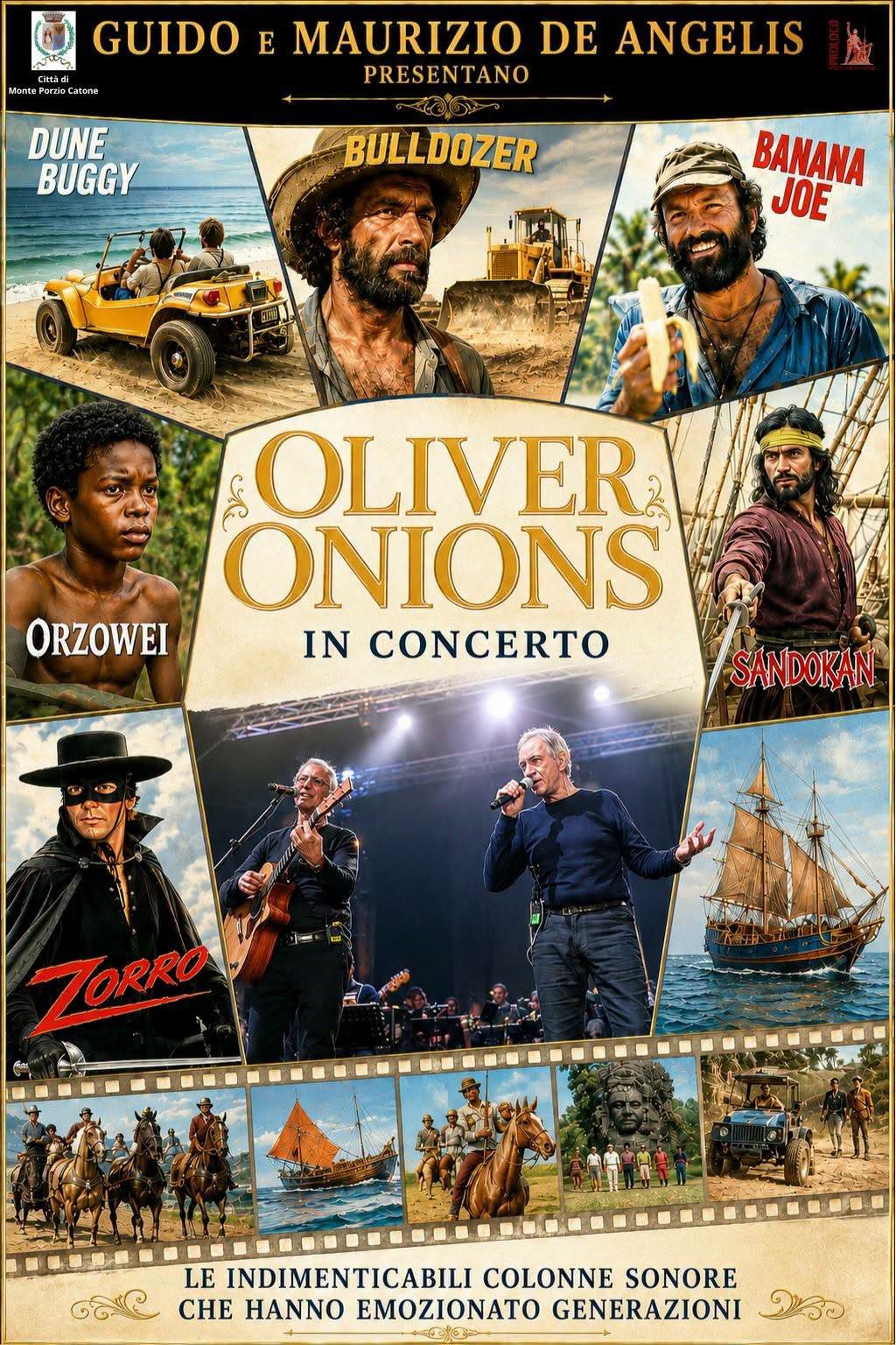 Locandina di Guido e Maurizio De Angelis (Oliver Onions) in concerto