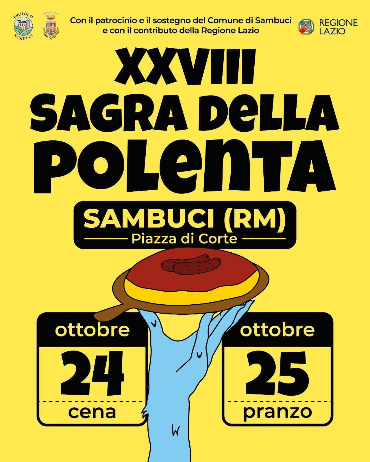 Locandina di XXVIII Sagra della Polenta